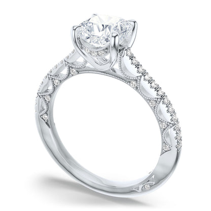 Cushion Solitaire Engagement Ring