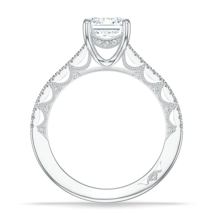 Emerald Solitaire Engagement Ring