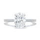 Oval Solitaire Engagement Ring