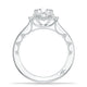 Cushion 3-Stone Engagement Ring