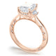 Emerald 3-Stone Engagement Ring