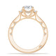 Oval 3-Stone Engagement Ring