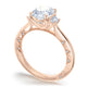 Oval 3-Stone Engagement Ring