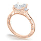 Princess 3-Stone Engagement Ring