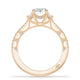 Oval 3-Stone Engagement Ring