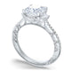 Princess 3-Stone Engagement Ring