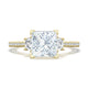 Princess 3-Stone Engagement Ring