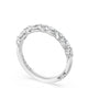 Marquise and Round Diamond Wedding Band, 2.20mm