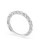 Marquise and Round Diamond Wedding Band, 2.20mm