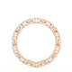 Marquise and Round Diamond Wedding Band, 2.20mm