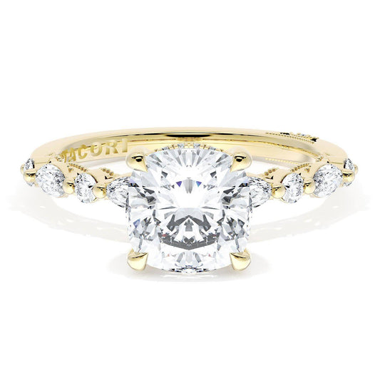 Cushion Solitaire Engagement Ring