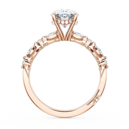 Oval Solitaire Engagement Ring