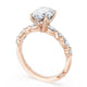 Oval Solitaire Engagement Ring