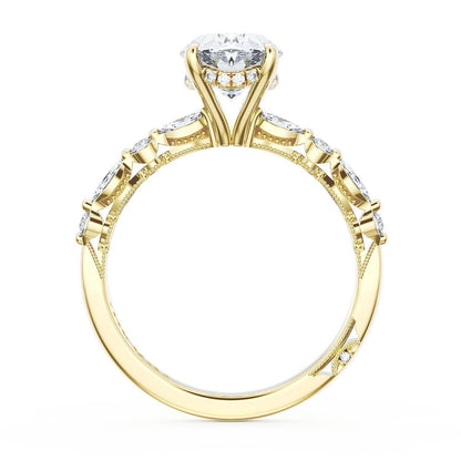 Oval Solitaire Engagement Ring