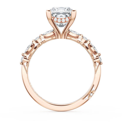 Princess Solitaire Engagement Ring