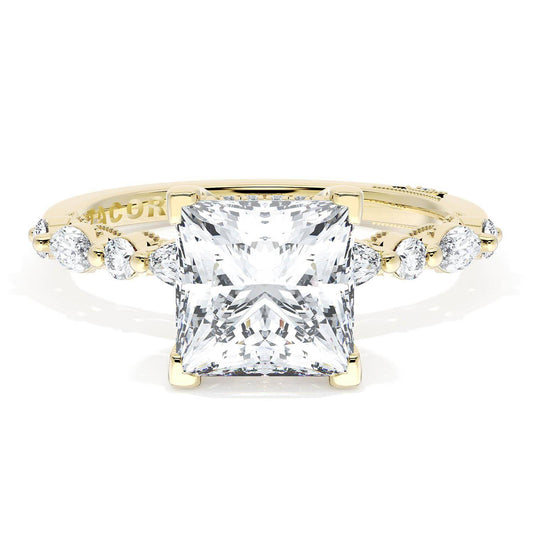 Princess Solitaire Engagement Ring