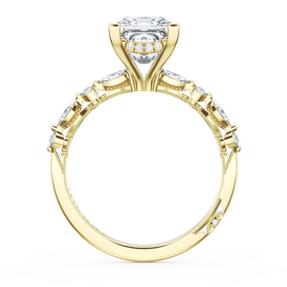 Princess Solitaire Engagement Ring