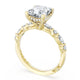 Princess Solitaire Engagement Ring