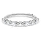 Marquise and Round Diamond Wedding Band, 2.80mm