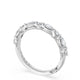 Marquise and Round Diamond Wedding Band, 2.80mm