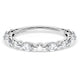 Marquise and Round Diamond Wedding Band, 2.80mm