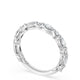 Marquise and Round Diamond Wedding Band, 2.80mm