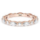 Marquise and Round Diamond Wedding Band, 2.80mm