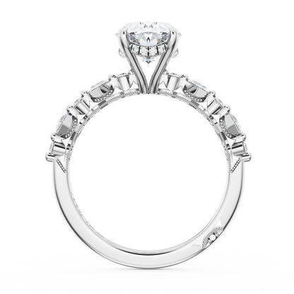 Oval Solitaire Engagement Ring