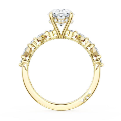 Oval Solitaire Engagement Ring