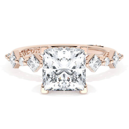 Princess Solitaire Engagement Ring