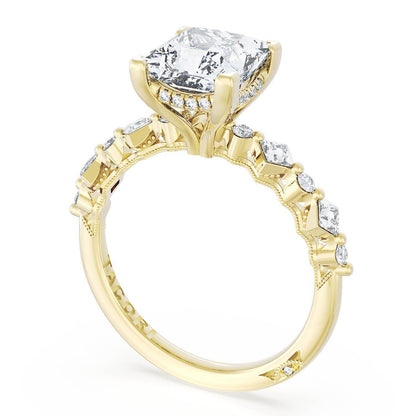 Princess Solitaire Engagement Ring