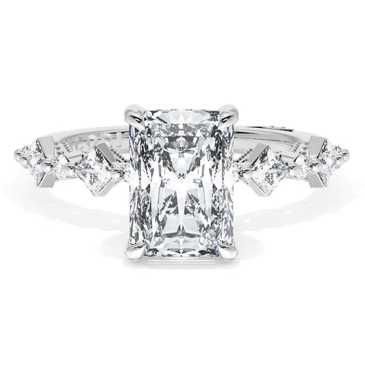 Radiant Solitaire Engagement Ring