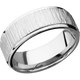 14K White Gold with Treebark1 , Polish Finish
