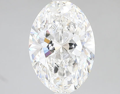 3.08 Carat Oval IGI Labgrown Diamond, With Certificate ID LG632446088