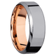Tantalum with Polish , Polish Finish and 14K Rose Gold