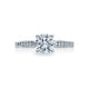 Tacori 18k White Gold Simply Tacori Round Diamond Engagement Ring Setting (0.25 CTW)