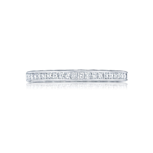 Tacori 18k White Gold Starlit Diamond Wedding Band (0.4 CTW)