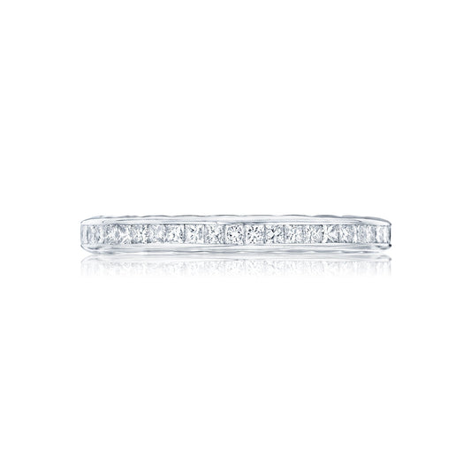 Tacori 18k White Gold Starlit Diamond Wedding Band (0.8 CTW)