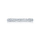 Tacori 18k White Gold Starlit Diamond Wedding Band (0.15 CTW)