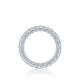 Tacori 18k White Gold Starlit Diamond Wedding Band (1.45 CTW)
