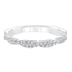 Goldman 14k White Gold 0.23ct Diamond Wedding Band