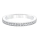 Goldman 14k White Gold 0.24ct Diamond Wedding Band
