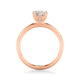 Floral Engagement Ring