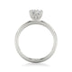 Floral Engagement Ring