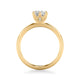 Floral Engagement Ring