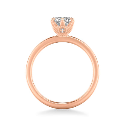 Floral Engagement Ring