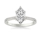 Floral Engagement Ring