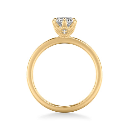 Floral Engagement Ring