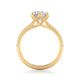 Floral Engagement Ring