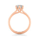 Floral Engagement Ring